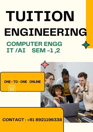 Doha, Lessons Offered, TUITION FOR ENGG STUDENTS [ DOHA COLLEGE OF ENGG] (Comp Engg/IT/ AI)