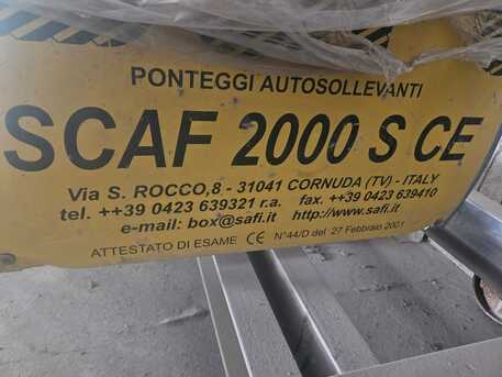 Doha, Heavy Equipment, QAR 70000,  Mast Climber Safi SCAF 2000 S