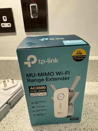 Jeddah, Computers, SAR 250,  TP-LINK Ac2600 RE650 Dual Band WiFi Range Extender