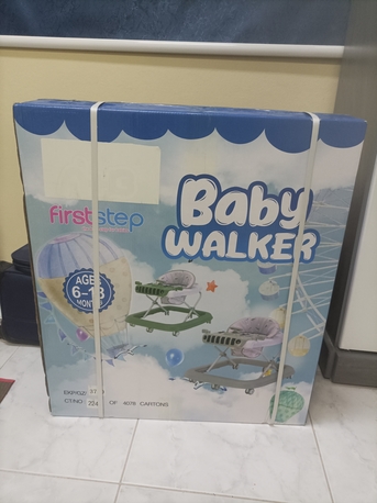 Jubail, Baby & Kid Stuff, SAR 100,  Unused, First Step Baby Walker For Sale