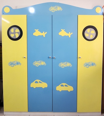 Al Murabba, Furniture, SAR 600100150300,  Kids Cupboard With Dressing Table, Table Tennis Kit,two Door Cupboard, Portable Speaker