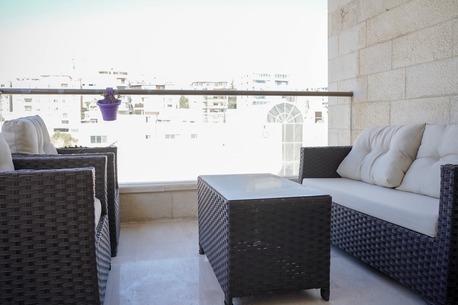 Amman, Apartments/Houses, JOD 16000/year,  Furnished,  4 BR,  Fully Furnished 4B Apart With Baconly And Terrace N 5 Circle 00962777688956