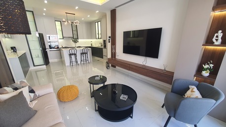 Abdoun, Apartments/Houses, JOD 16000/year,  Furnished,  2 BR,  Brandnew Fully Furnished 2B Apart With Baconly In Abdoun 00962777688956