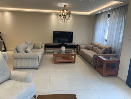 Amman, Apartments/Houses, JOD 16000/year,  Furnished,  3 BR,  Ground Fully Furinshed 3B Apartment With Big Garden In Swefieh 00962777688956