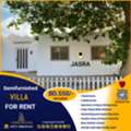 BHD 550,  250 Sq. Meter,  3 BHK Beautiful Garden Villa For Rent In Al Jasra Near British School BD 550/-