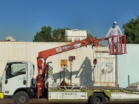 Riyadh, Automotive, سطحه ونش كرين للايجار Flatbed Crane For Rent Towing Service