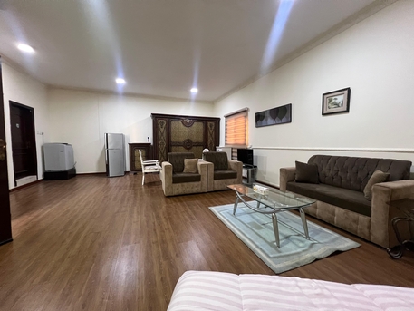 Mahooz, Apartments/Houses, BHD 200/year,  Furnished,  1 BR,  EXCELLENT FULLYFURNISHED STUDIO FLAT  | CLOSE TO HIGHWAY | NEAR PALASTINE EMBASSY |