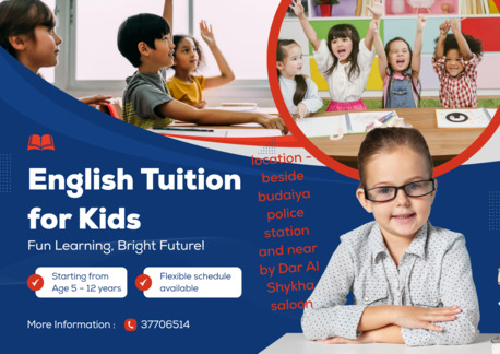 Budaiya, Education, English Tuition For Kids