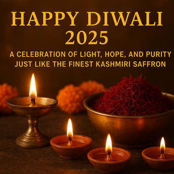 Kuala Lumpur, Health & Beauty Items, Celebrate Diwali With The Golden Touch Of Kashmiri Saffron: A Gift Of Purity, Flavor, And