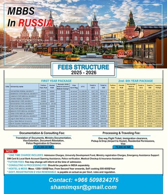 Jeddah, Lessons Offered, Study MBBS In Abroad دراسة الطب في الخارج