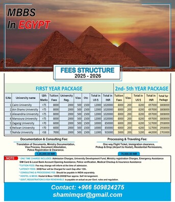 Jeddah, Lessons Offered, Study MBBS In Abroad دراسة الطب في الخارج