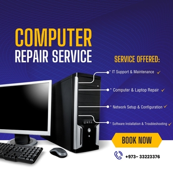 Muharraq, Computer, Software Installation Services For Desktop & Laptop @ Low Cost