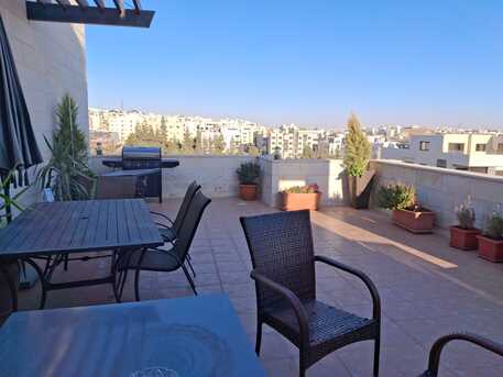 Amman, Apartments/Houses, JOD 20000/year,  Furnished,  4 BR,  Fully Furnished 4B Apartment With Big Terrace In Der Ghbar 00962777688956