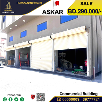 Asker, Buildings, BHD 290000,  Brand New Labour Accommodation + Shop Building In Askar