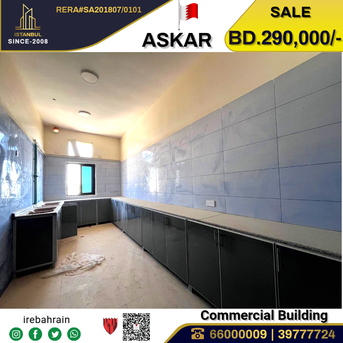 Asker, Buildings, BHD 290000,  Brand New Labour Accommodation + Shop Building In Askar
