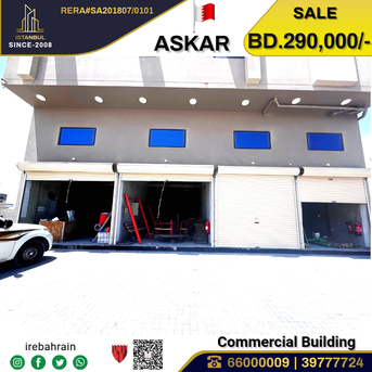 Asker, Buildings, BHD 290000,  Brand New Labour Accommodation + Shop Building In Askar