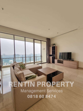 Jakarta, Apartments/Houses, USD 2700/month,  Furnished,  2 BR,  148 Sq. Meter,  For Rent Apartment Pakubuwono Spring 2 Bedrooms High Floor