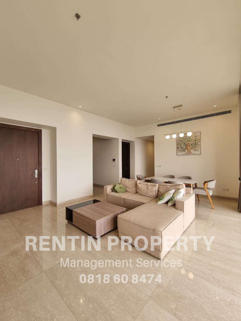 Jakarta, Apartments/Houses, USD 2700/month,  Furnished,  2 BR,  148 Sq. Meter,  For Rent Apartment Pakubuwono Spring 2 Bedrooms High Floor