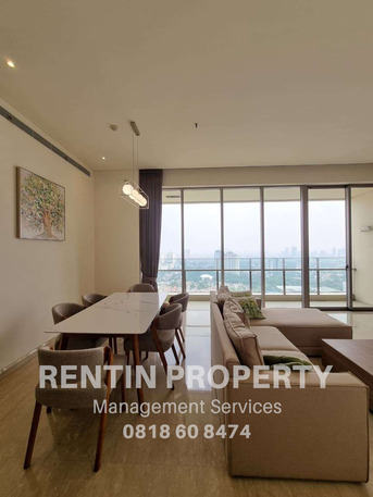 Jakarta, Apartments/Houses, USD 2700/month,  Furnished,  2 BR,  148 Sq. Meter,  For Rent Apartment Pakubuwono Spring 2 Bedrooms High Floor
