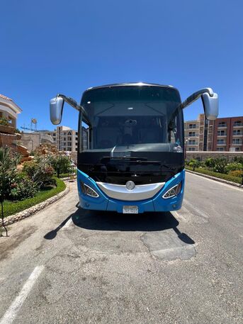 Cairo, Automotive, إيجار أتوبيس 50 راكباً مرسيدس للرحلات الطوي