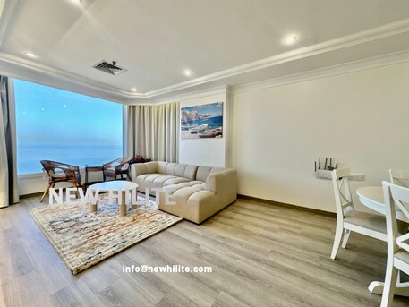Kuwait City, Apartments/Houses, KWD 700/month,  2 BR,  Furnished 2-Bedroom Seaview Apartment For Rent In Fintas