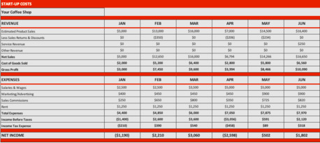 Muscat, Software, USD 15,  Business Financial Plan Software (Excel File)