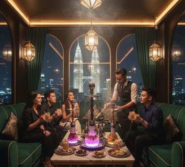 Kuala Lumpur, Restaurants, Afternoon Shisha In KL