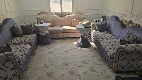 Khobar, Furniture, SAR 160,  6 Seater Sofa Set Immediate Sale In Give Away Price