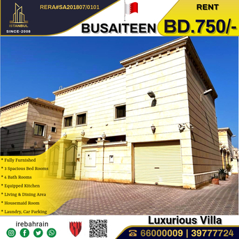 Busaiteen, Villas, BHD 750,  Furnished,  Fully Furnished Luxury Villa For Rent In Busaiteen