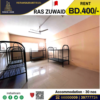Asker, Staff Accomodation, BHD 400,  Labour Accommodation (30 Peoples ) For Rent In Ras Zuwaid