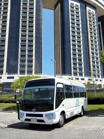 Cairo, Automotive, إيجار ميني باص تويوتا كوستر 24 راكباً لخدمة ل