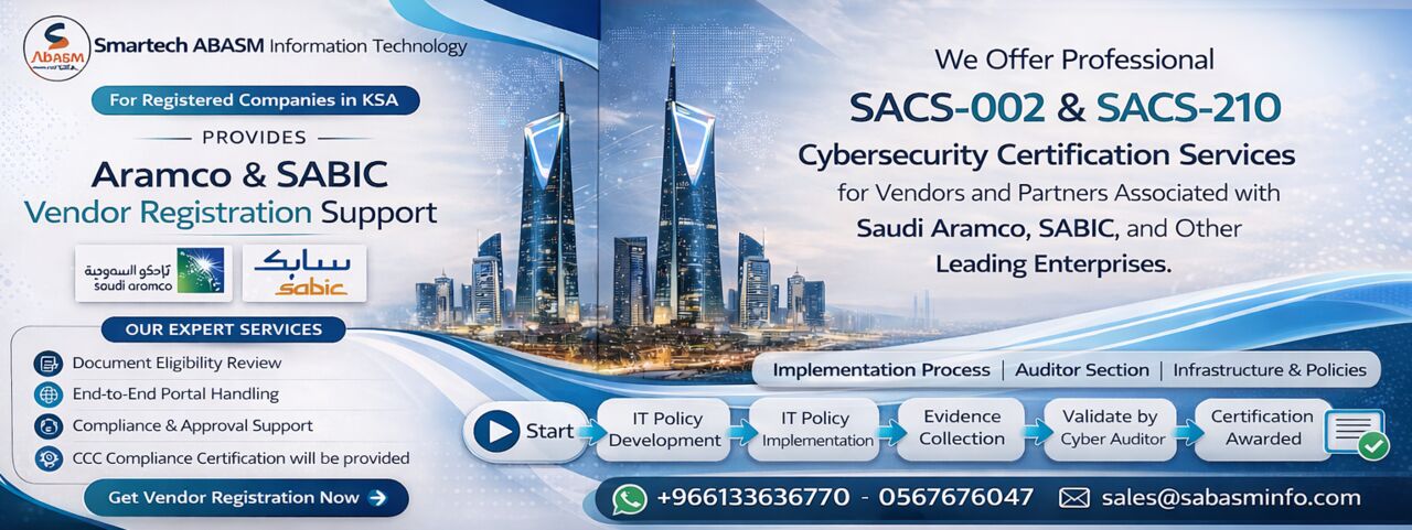 Jubail, Jobs, Aramco CCC , SACS-210 Certification