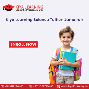 Abu Dhabi, Lessons Offered, Kiya Learning Science Tuition Jumeirah