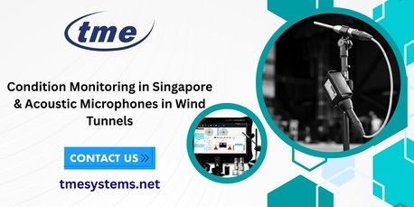 Singapore, Business, Condition Monitoring In Singapore & Acoustic Microphones In Wind Tunnels