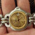 SAR 1450,  Fendi Watch Gold And Steel For Men Or Ladies Original Swiss Made