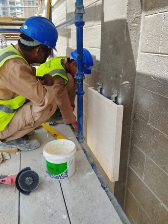 Sharjah, Construction, Marble Stone Cladding Work Company
