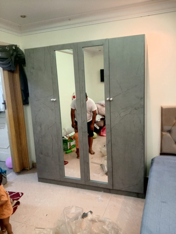 Jeddah, Furniture, SAR 1,  Stylish & Spacious 4-Door Wardrobes | Brand New & Customizable