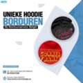 Unieke Hoodie Borduren Bij Borduurservice Belgi&euml;
