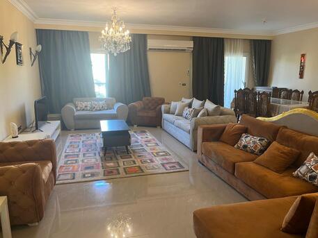 Cairo, Apartments/Houses, EGP 30000/month,  Furnished,  3 BR,  280 Sq. Meter,  للإيجار: شقة فاخرة 280م? بكمبوند الشر