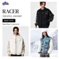 JPY 29,  Shop Racer Varsity Jacket &ndash; Bold Streetwear By Face-3-Face