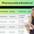 Trying To Connect With Pharmaceutical Industry Leaders? Download Premium Verified B2B Data