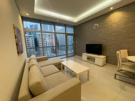 Juffair, Apartments/Houses, BHD 320/month,  Furnished,  1 BR,  Furnished Flat For Rent In Juffair With EWA