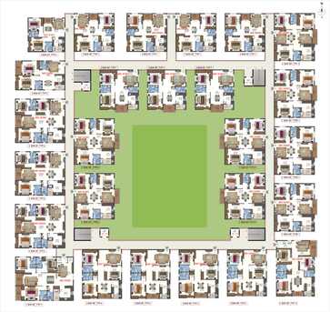 Paris, Real Estate For Sale, 6240000,  2 BR,  1200 Sq. Feet,  Gated Community Apartments 2 &3 BHK
