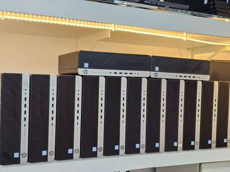 Khobar, Computers, SAR 950,  Hp EliteDesk 800 G5 (Core I7 9th Gen 8GB-512GB) 950 Only