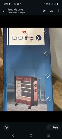 Riyadh, Household Items, SAR 155,  Dots Electric Heater