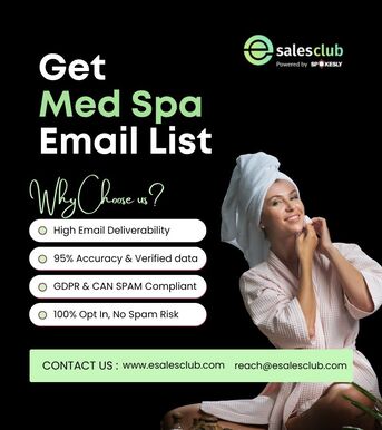 Doha, Business, Flash Sale! Get Premium Med Spa Email List At 30% OFF!