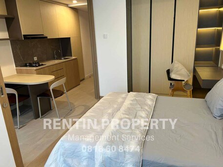 Jakarta, Apartments/Houses, IDR 10000000/month,  Furnished,  Studio,  48 Sq. Meter,  For Rent Apartment Antasari Place Studio High Floor Furnished