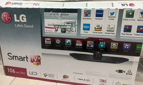 Al Muruj, Appliances, SAR 699,  Lg Smart Tv 43" With BOX