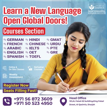 Sharjah, Lessons Offered, Best English Course Near Me 0568723609 Sharjah UAE