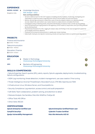 Abu Dhabi, Job Seekers, Experienced Senior Security Engineer With 6+ Years In Threat Detection